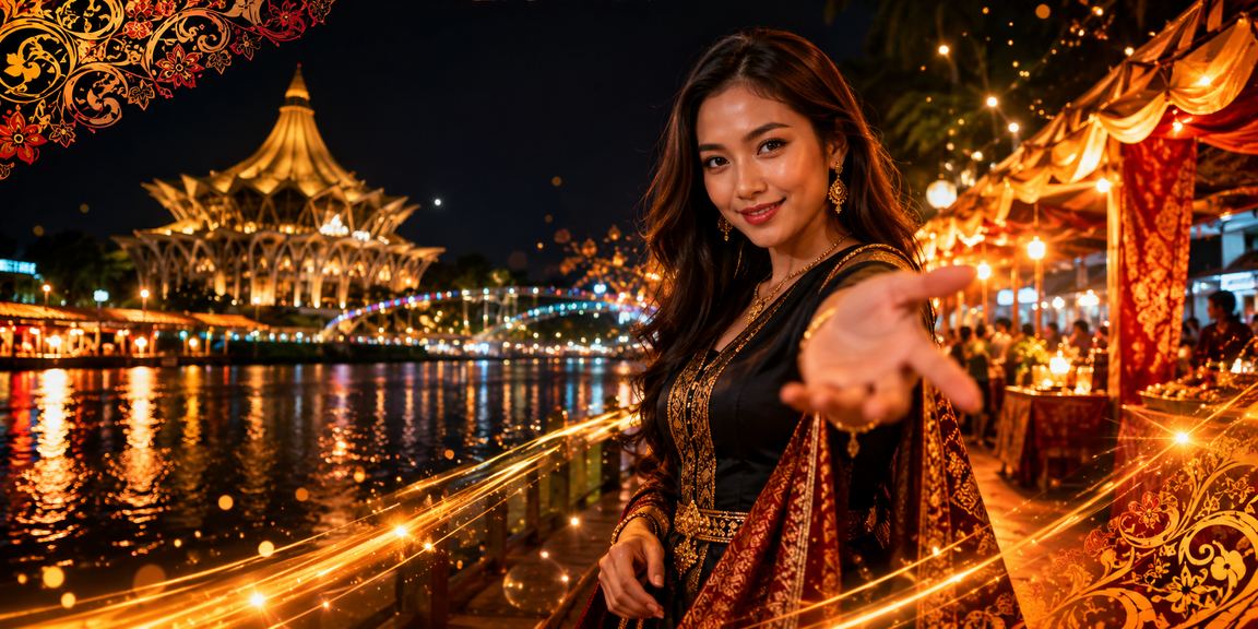 Pengalaman pertaruhan dalam talian di Kuching dengan antaramuka Bahasa Melayu